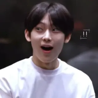 😯 10cc8c5f !! 震惊, 惊讶, 男人, 韩国人 telegram sticker