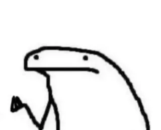 🤌 41187990 막대기 인간, 가운데 손가락, 불쾌한 telegram sticker