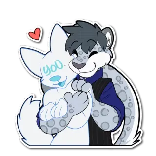 Cuddle telegram stickers