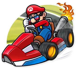 It's-a Me, Mario! telegram stickers