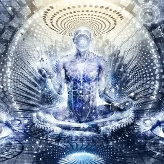 🎆 580aae7c spiritual, meditasi, abstrak, geometri sakral, kesadaran, pencerahan whatsapp sticker