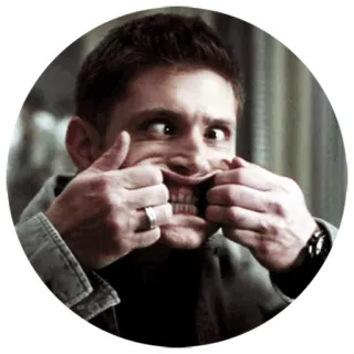 Supernatural telegram stickers