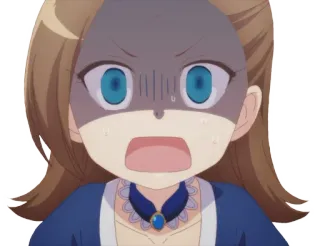 ❤️ 55fadc7b anime, cartoon, expression, shock, surprise, scared whatsapp sticker