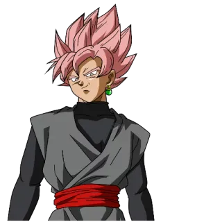 😈 5fb21a23 Goku Black Dragon Ball Super 动漫, 龙珠, 黑悟空, 角色, 反派 telegram sticker