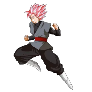 😈 8d2cd865 Goku Black Dragon Ball 动漫, 黑悟空, 龙珠, 超级赛亚人, 角色 telegram sticker