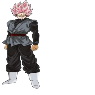 😈 9626e13a Goku Black Dragon Ball 动漫, 龙珠, 黑悟空, 赛亚人 telegram sticker