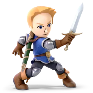 ⚔ baa5c1f1 videogame, personage, zwaard, pantser telegram sticker