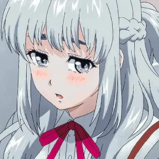 😣 bd8c43b4 Anime, Fille, Mignon, Illustration, Dessin animé, Personnage telegram sticker