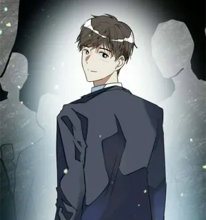 ✨ 639c969b Anime-Stil, Charakter, Mann, Anzug, Zeichnung, Kunst telegram sticker