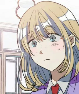 😅 eeabf91f Anime Mädchen, Cartoon, Illustration, Porträt, Süß, Charakter telegram sticker