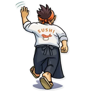 ✋ 12765766 SUSHI Sushi, Koch, Japanisches Essen, Essen, Kochen telegram sticker