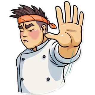 Sushi Chef whatsapp stickers