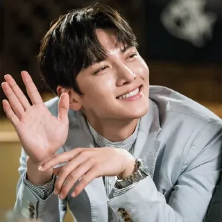 👋 e4e6ba5f 男人, 微笑, 演员, 人, 韩国人 telegram sticker