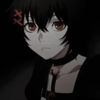 Suzuya ⚫@blood_demonArtzpack :: @fStikBot telegram stickers