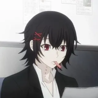 Suzuya ⚫@blood_demonArtzpack :: @fStikBot telegram stickers