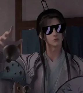 😎 0ab0b2c3 Cartone animato, Occhiali da sole, Figo, Anime, Personaggio whatsapp sticker