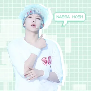 💃 35afc95e Hoshi NAEGA HOSH Hoshi, kpop, idol, seventeen, nae ga hosh, pixel art, person telegram sticker