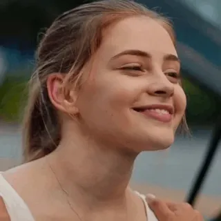 🌼 51e34abf mujer, sonriendo, retrato, persona telegram sticker