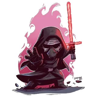 Star Wars by Laufman whatsapp stickers