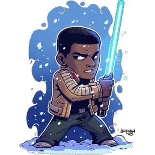 Star Wars by Laufman telegram stickers