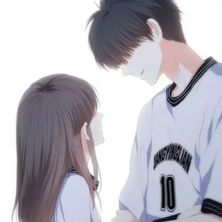 💕 ff41c75a JIANGYINGLIAN Anime, Couple, Dessin animé, Amour, Romance, Relation whatsapp sticker