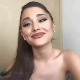 💧 c046ee7d Ariana Grande cantante, celebridad, estrella pop, músico, mujer telegram sticker