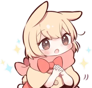 ✨ ff8e2476 Anime, Chibi, Mignon, Kawaii, Personnage, Sticker telegram sticker