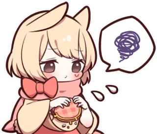 Sweetie Bunny by SR whatsapp stickers