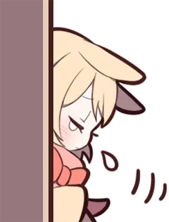 😓 69611aed Anime, Kreskówka, Słodkie, Zawstydzony, Krople potu, Kawaii telegram sticker