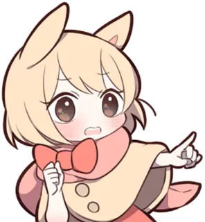 😖 732b711e Anime, Kreskówka, Słodkie, Kawaii, Naklejka, Sztuka telegram sticker