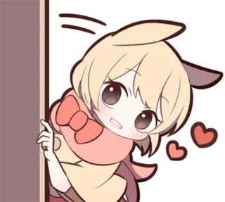 😀 ae389e7e kawaii, słodkie, anime, manga, kreskówka, naklejka, postać, serce telegram sticker
