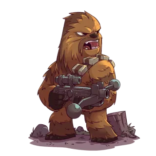 Star Wars Laufman telegram stickers