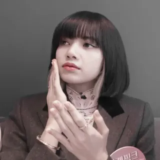 🐙 6d69acf5 레알핑크 mujer, coreana, belleza, celebridad, asiática, modelo, cantante, retrato telegram sticker