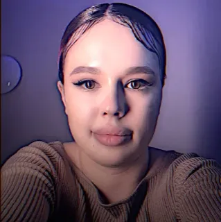 💍 4a86ee77 женщина, портрет, лицо, макияж, красота, человек telegram sticker