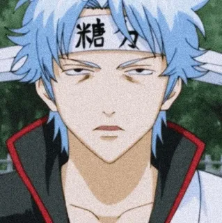 💣 0ddf1f6c Gintoki Sakata Gintama 糖 anime, manga, Gintama, Sakata Gintoki, samurai, funny, comedy telegram sticker