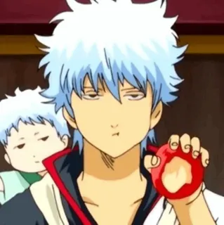 💣 117cca17 Gintoki Sakata Gintama anime, character, manga, gintoki, sakata, gintama telegram sticker