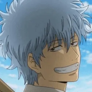 💣 9baef89a Gintoki Sakata Gintama anime, manga, character, gintoki, sakata telegram sticker