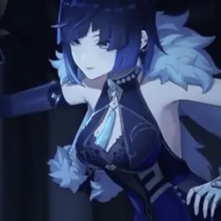 🔍 41e5baf6 Yelan Genshin Impact Anime, Trò chơi điện tử, Nữ, Yelan, Genshin Impact telegram sticker