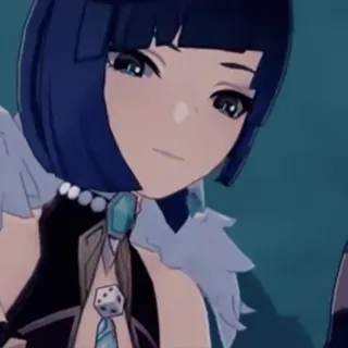 🔍 e48358d6 Yelan Genshin Impact Yelan, Genshin Impact, Anime, Game, Nhân vật, Nữ, Dễ thương telegram sticker