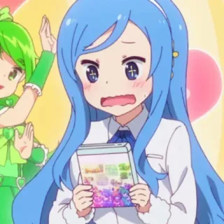 🌧 96fe459c Anime, Cartoon, Mädchen, Charakter, Illustration, Süß, Frau telegram sticker