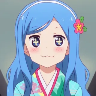 🌧 d1cfc191 Anime, Chica, Dibujo animado, Personaje, Ilustración, Lindo telegram sticker