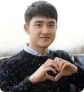 💙 4dd9742f kpop, idol, hart, aziatisch, zanger, man, mannelijk telegram sticker