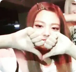 💗 587d4574 vrouw, hart, handen, liefde, persoon, meisje telegram sticker