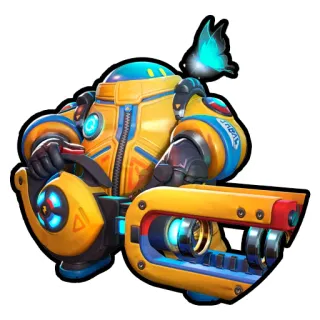 😋 042cd7a3 robot, science-fiction, personnage, futuriste, armure, machine telegram sticker