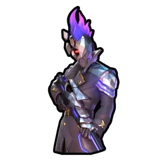 💀 47377440 personnage, jeu vidéo, futuriste, soldat, arme telegram sticker