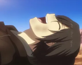 ☄ 3df267ed 动漫, 男人, 哭, 伤心, 情绪化 whatsapp sticker