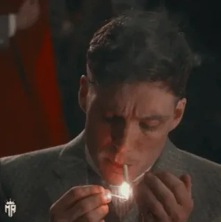 🚬 0b3efb81 курение, сигарета, мужчина, спичка, винтаж telegram sticker