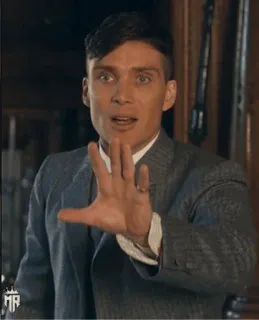 🚬 2bcd8692 Thomas Shelby Peaky Blinders Острые козырьки, Томас Шелби, Киллиан Мерфи, Сериал, Драма telegram sticker