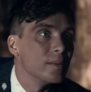 🚬 640d3142 Thomas Shelby Peaky Blinders мужчина, портрет, Томас Шелби, Острые козырьки, персонаж telegram sticker