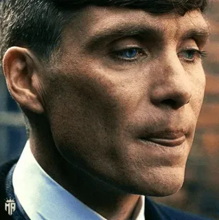 🚬 bead5ff8 Thomas Shelby Peaky Blinders Острые козырьки, Томас Шелби, Киллиан Мёрфи, Сериал, Портрет персонажа, Драма telegram sticker